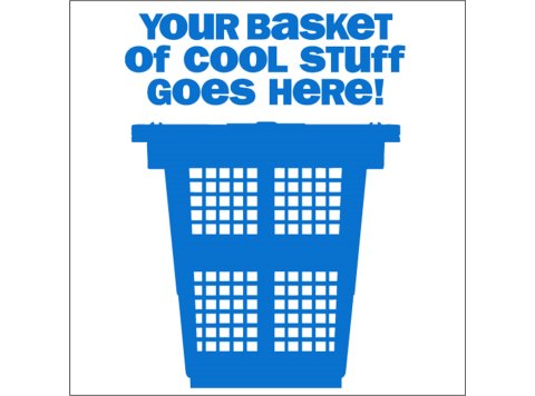ACO - Rolling Basket Graphic - 7.5" x 7.5"