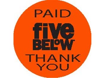 PAID Thank You Labels 1" x 1" - 1,000 Labels/Roll